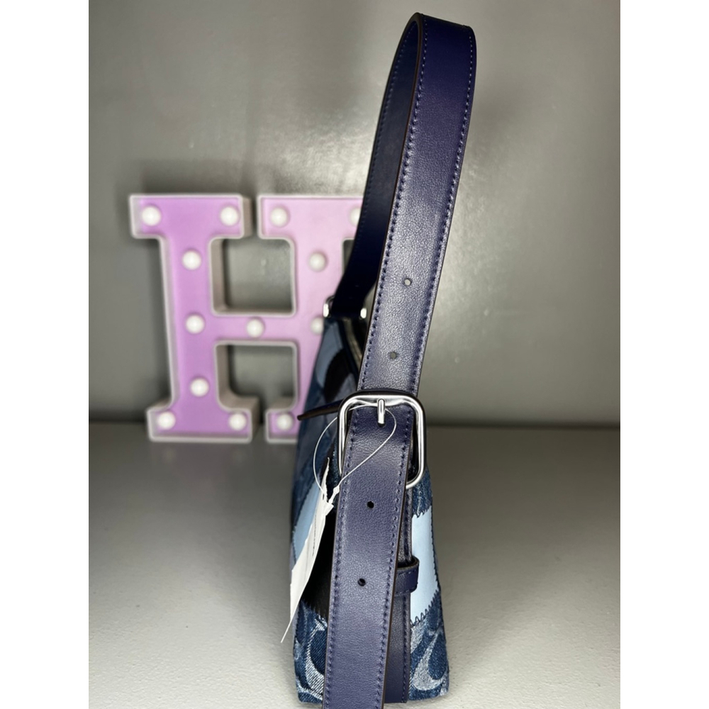 Coach Small Slouchy Shoulder Bag
In Upcrafted Patchwork - Denim Signature - Picture 3 of 12